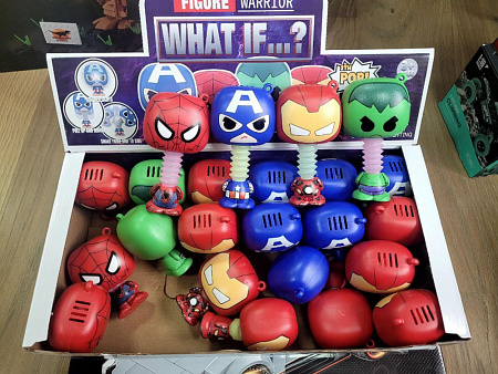 супергерои маркел трубочка-антистресс красный супергерои маркел трубочка-антистресс красный