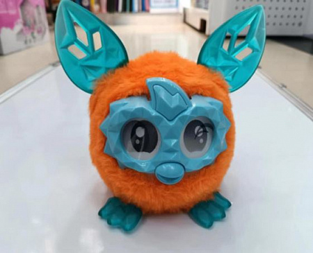 Интерактивный питомец Ферби фиолетово-розовый