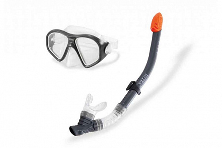Набор маска с трубкой от 14 лет Reef Rider Swim Set intex 55648