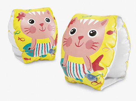 Нарукавники "котенок" 56665 intex 3-6 лет 20*15см (36)
